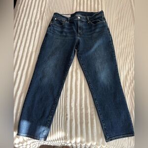 GAP Dark Blue Straight Leg Women's Jeans